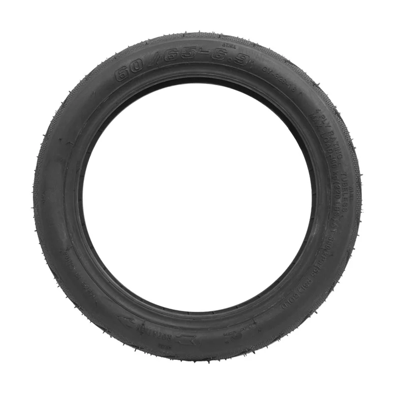 

Dropship-9.68Inch Tubeless Rear Jelly Tire For Ninebot MAX G2 G65 Electric Scooter 60/65-6.9 Vacuum Outer Tyre Accessorie Black