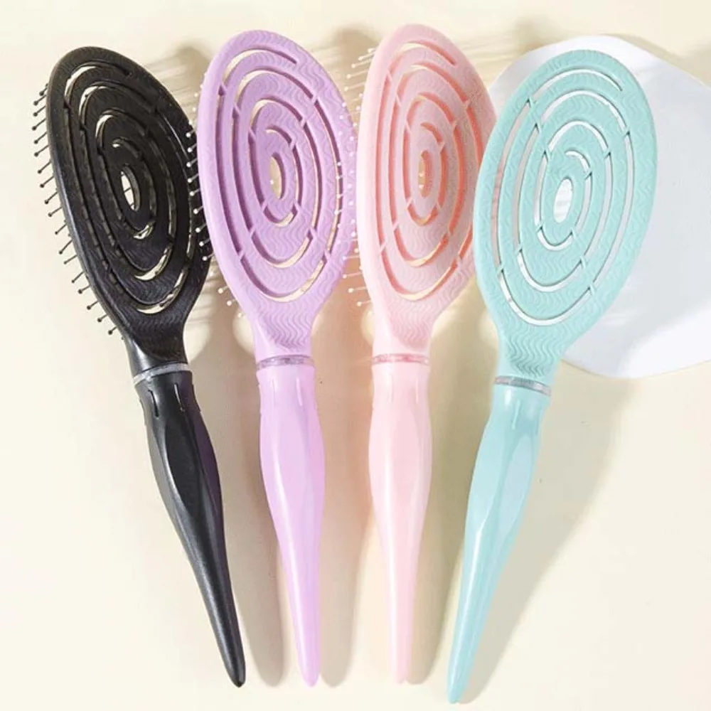 

Handle Hollow Air Comb Anti Static Scalp Massage Portable Comb Blood Circulation Smoothly Hair Styling Tool Hollow Hair Brush