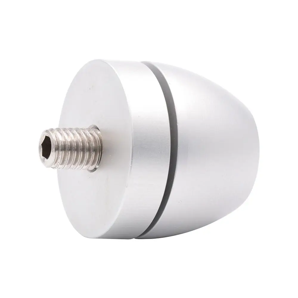 1Pcs 33x30mm HiFi Audio Isolation Foot Cone M4 M6 M8 M10 Screw Anodized Matt Surface Speaker FE Isolation Stand CNC Machined