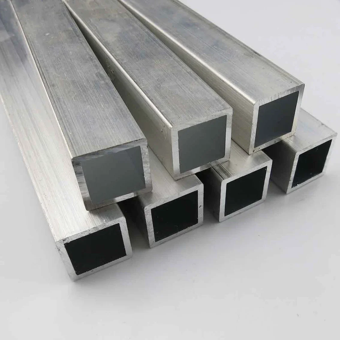 1-5pc 10*10mm 20*20mm Square Metal Aluminium AL Tube Pipe DIY Material for Model Part Accessories DIY Car Frame Length 100-200mm