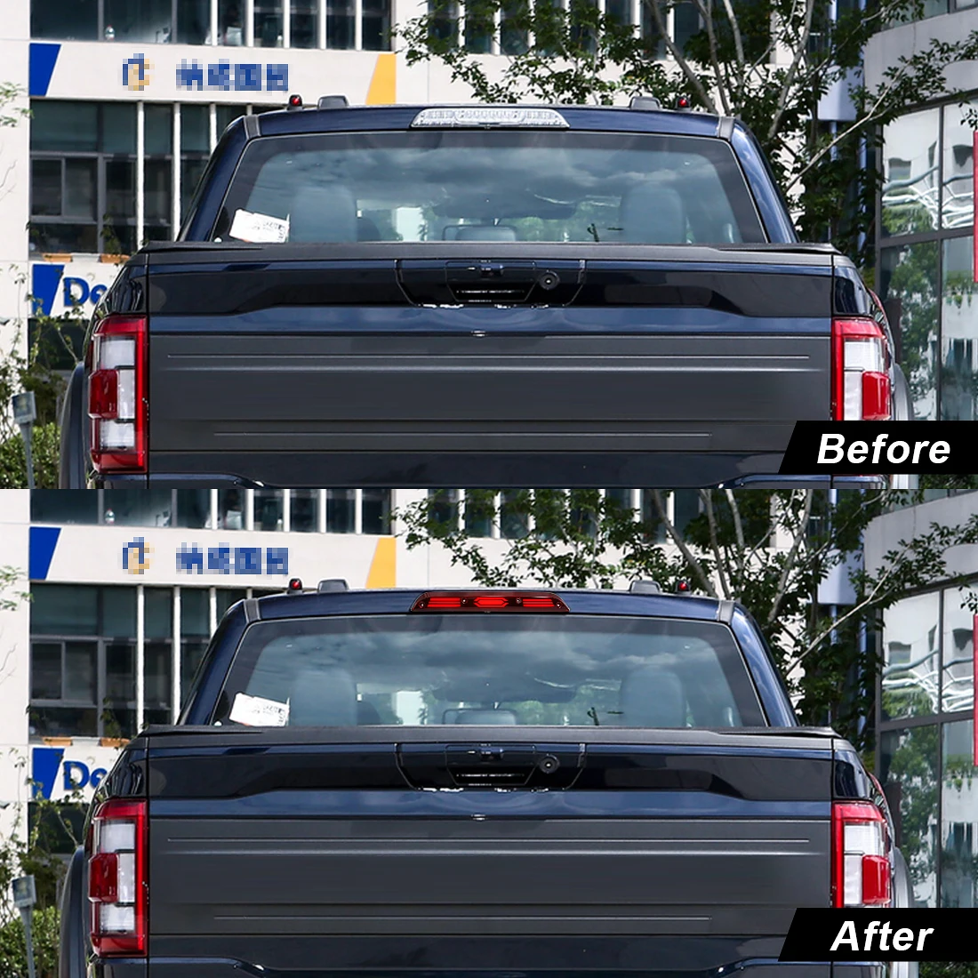 Third Brake Light For F150 2015 - 2022 F250 F350 F450 Ranger 2019 2020 2021 LED Additional Rear Brake Car Tail Stop Warning Lamp