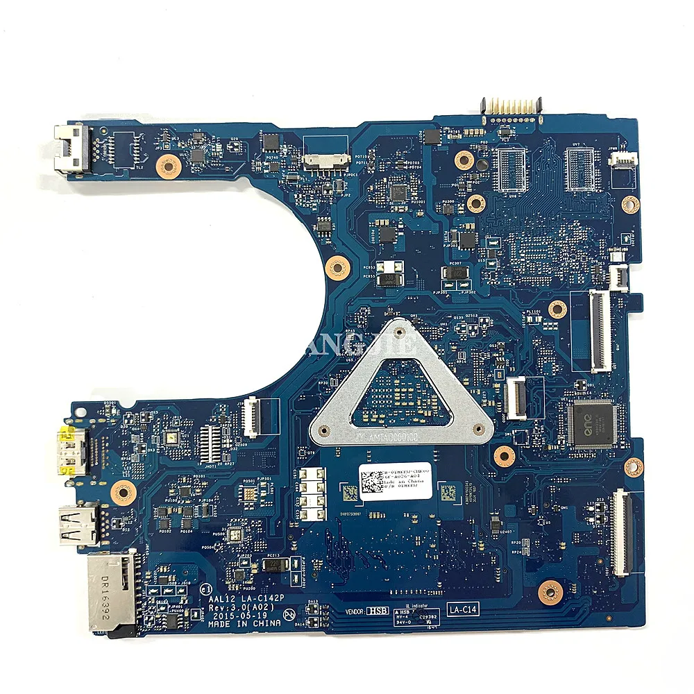 Imagem -02 - Placa-mãe Portátil para Dell Inspiron 5555 5755 Aal12 La-c142p Thkrw Thkrw Cn0thkrw Ddr3l w A67310 Cpu 100 de Trabalho