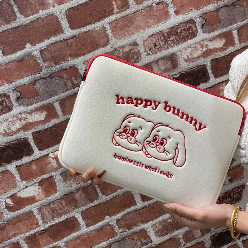 حقيبة كمبيوتر محمول لطيفة لأجهزة Ipad Pro11 Macbook Air13.6 15 Pro13 14 HP Dell Samsung LG 15.6 16 بوصة ماك بوك الحقيبة كمبيوتر محمول #4