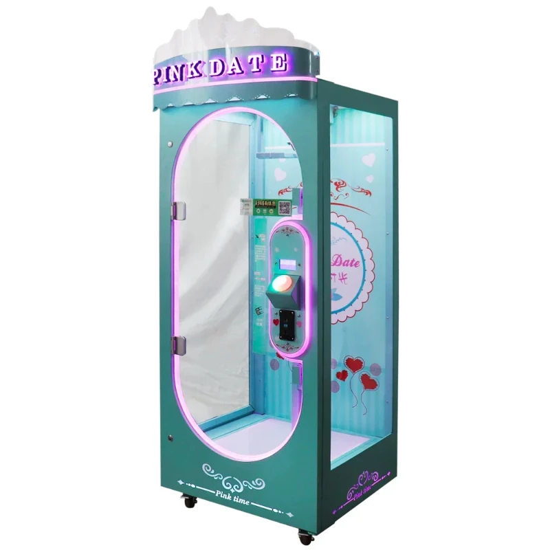 Indoor Pink Date doll Aluminum Rail Crane Claw Scissors Vending coin operated skill Arcade game Machines cut prize machine