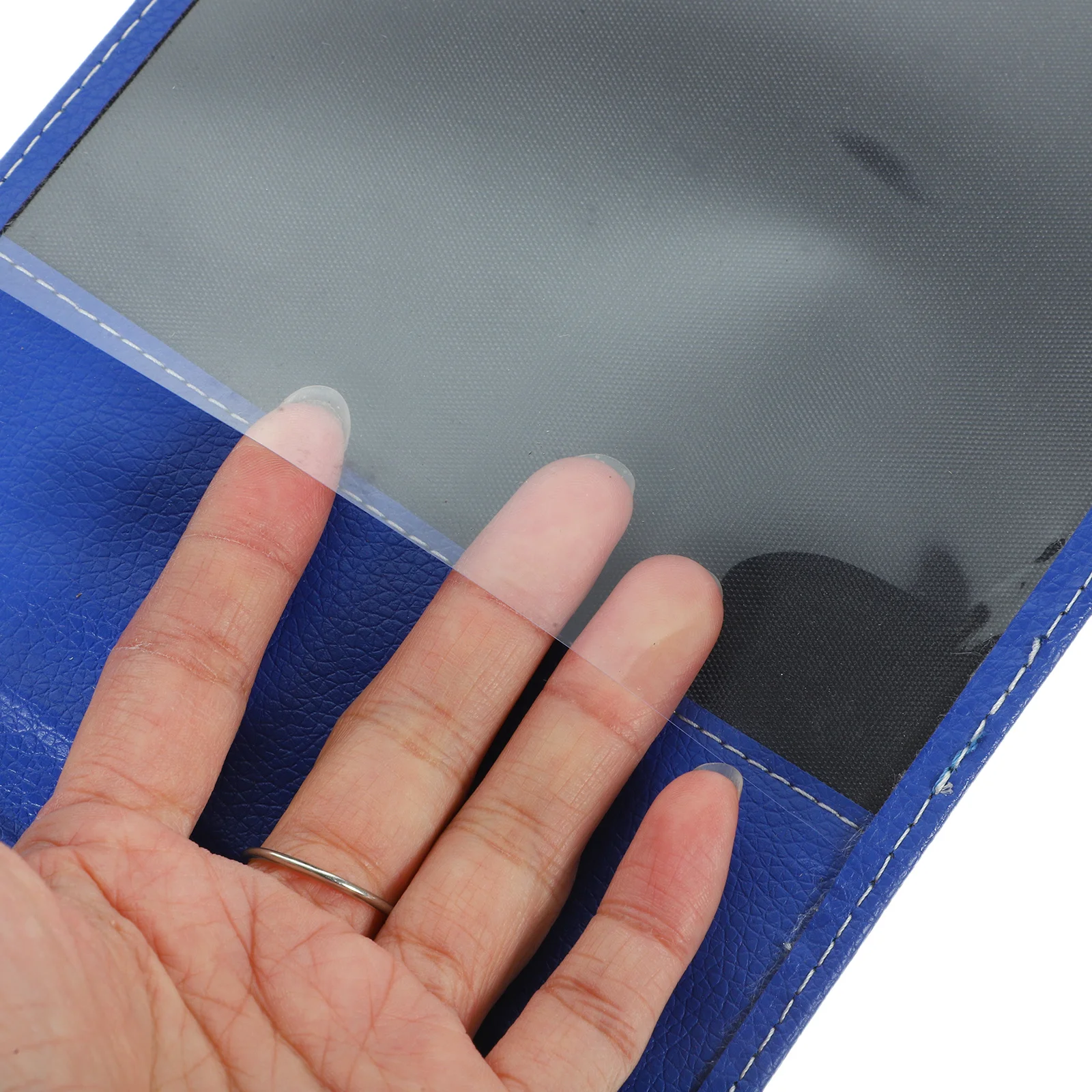 حامي الشهادة للمعاقين، غطاء حماية لبطاقة الهوية، مقاوم للزيت، مقاوم للخدش، حامل متعدد الفتحات لبطاقات الحافلات البنكية #4