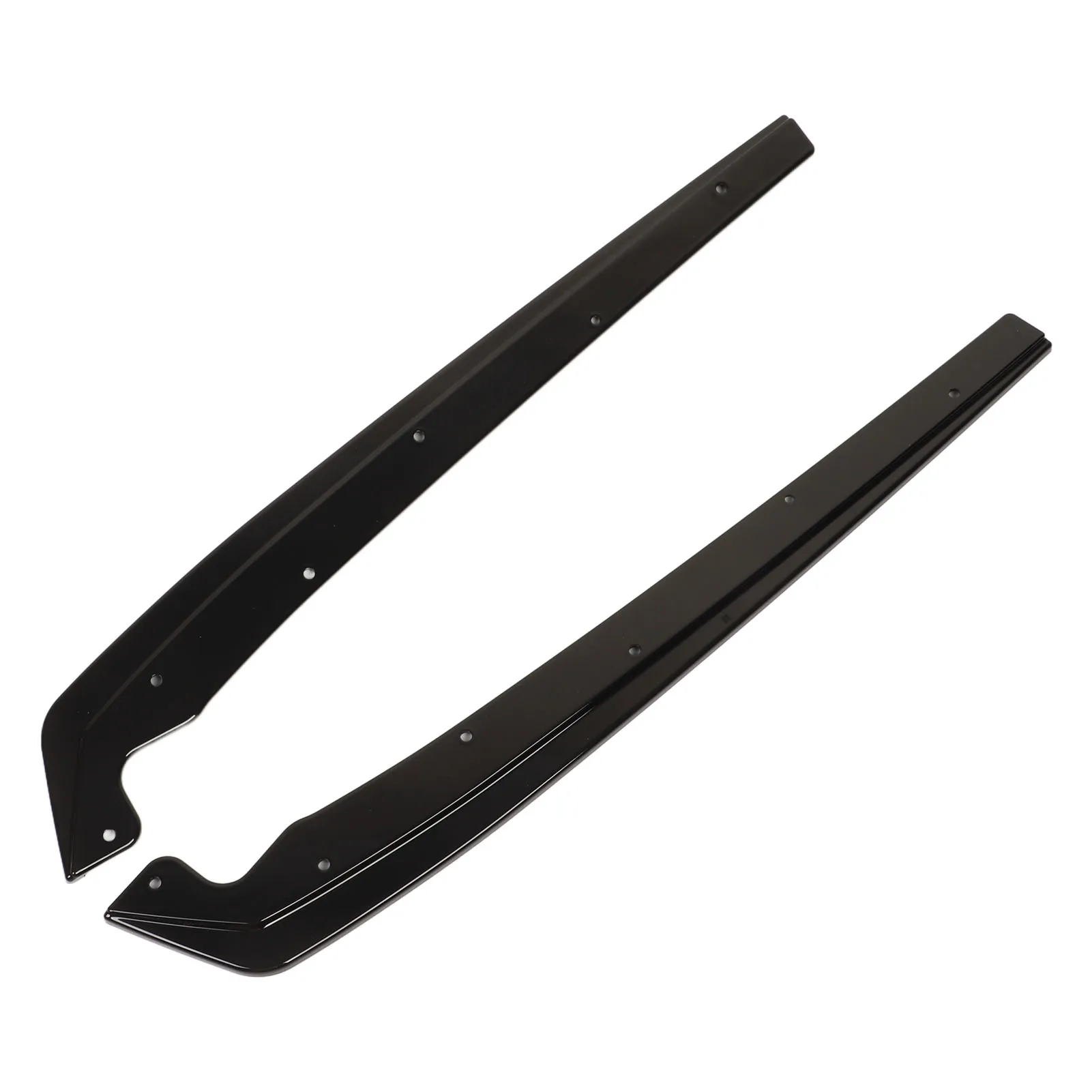 Glossy Black Rear Bumper Side Splitters Flaps for 5 Series G30 G31 M Sport 2017 2018 2019 2020 2021 2022 Car Accessories