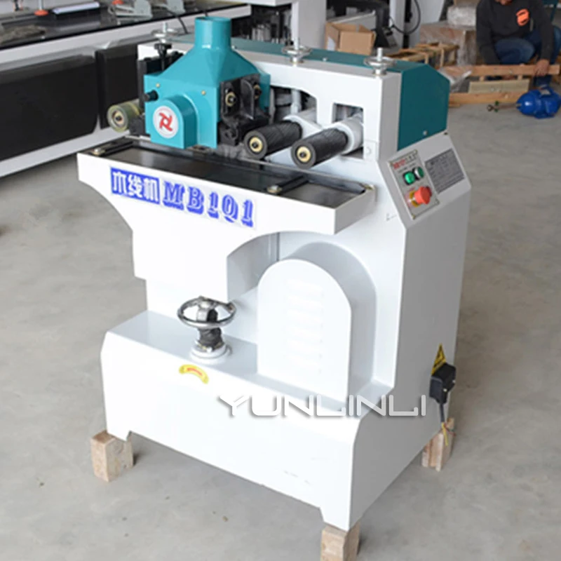 Wood Line Machine 220V 6m/min Moulding Machine Pressure Line Side Machine Frame Line Machine Wooden Planer MB-101