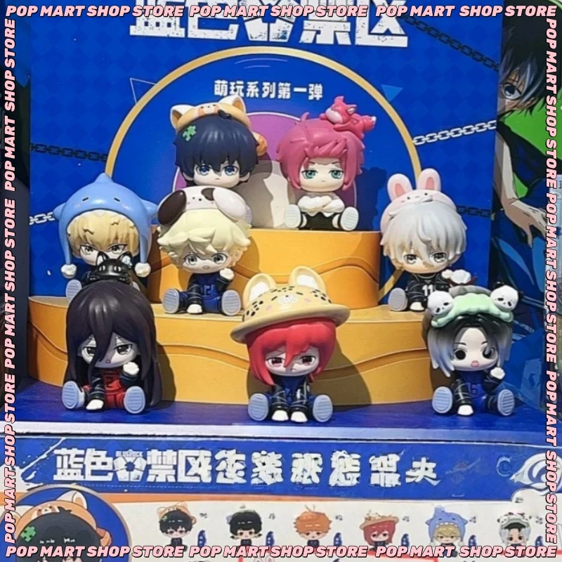 

In Stock Genuine Mlwm Blue Lock Series Blind Box Q Version Kiyomizu Ichi Ito Shin Action Figure Surprise Box Birthday Gift
