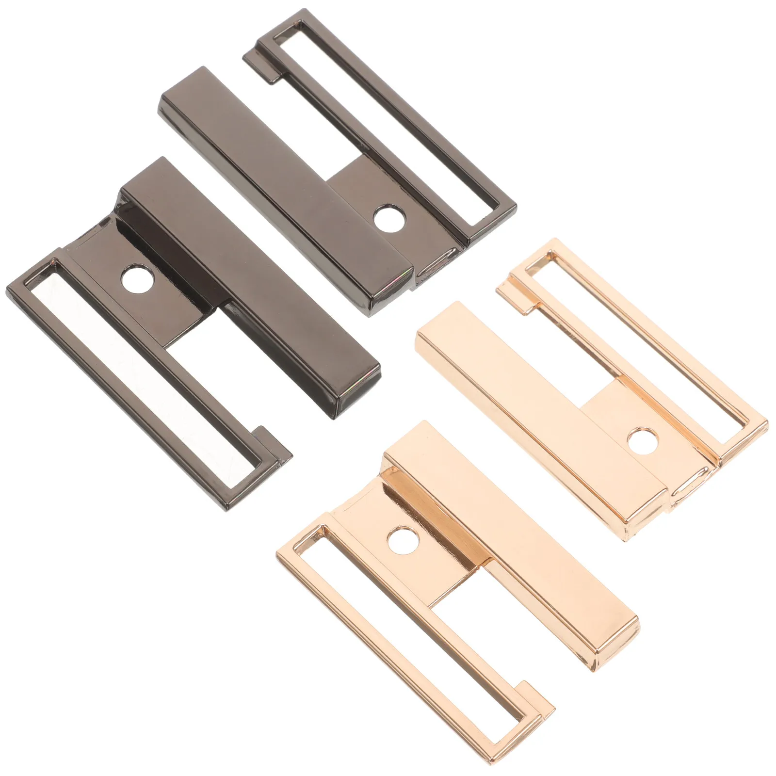 

2 шт. Модные декоративные пряжки из цинкового сплава для ремней и одежды, трехпозиционные застежки для пальто и одежды