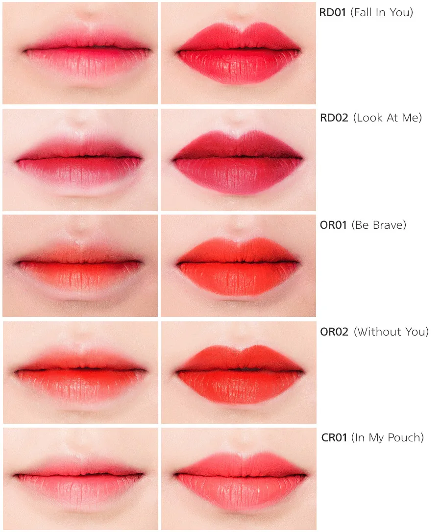 Missha Matt Painting Rouge 5.5g 7 Colors Velvet Lipstick Waterproof Long-lasting Lip Gloss Makeup Cosmetic Korean