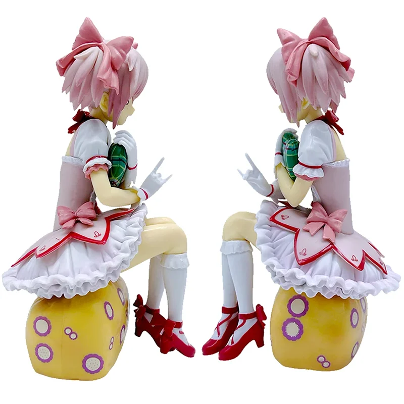 Nova figura de ação puella magi madoka magica anime figura kaname madoka menina mágica modelo decoração estátua bonecas brinquedos presente natal