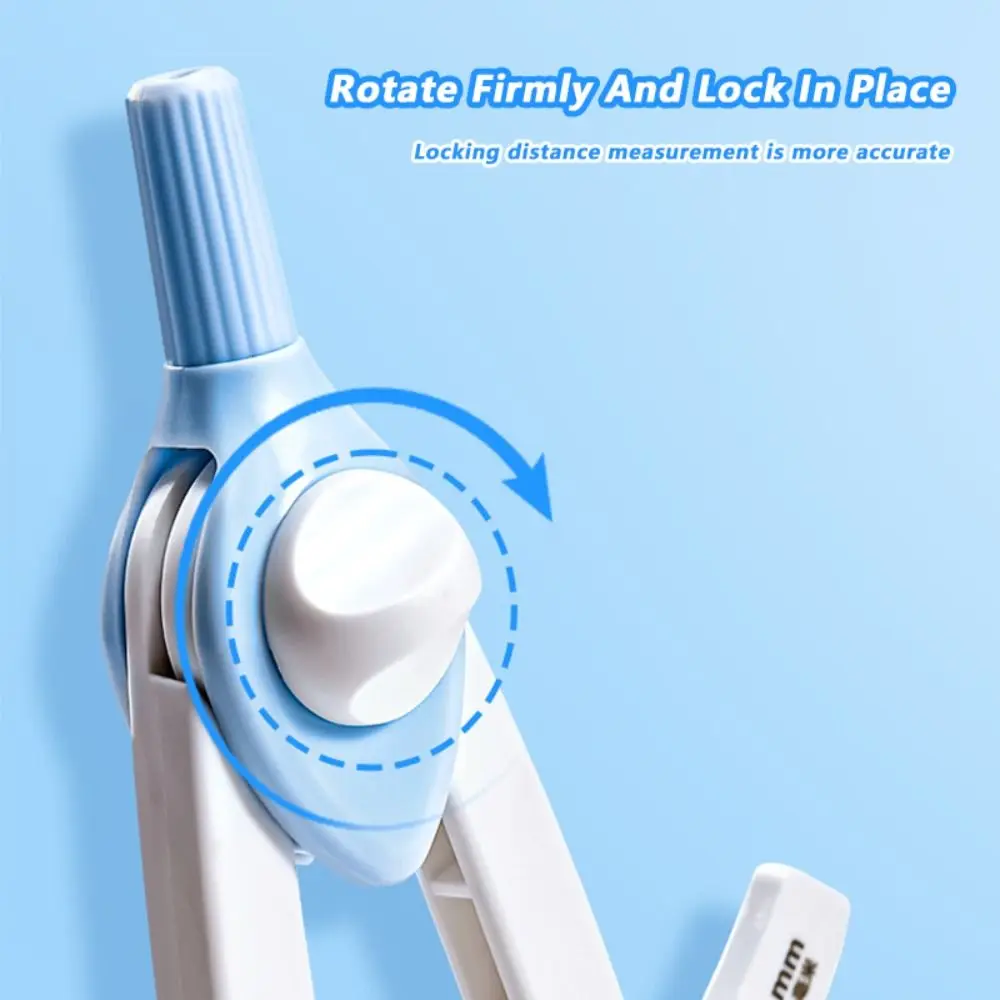 

Цифровой дисплей диаметром 1-13 см, компас со шкалой, пресс-тип, студенческий компас с 6 шт., сменные инструменты для рисования кругов