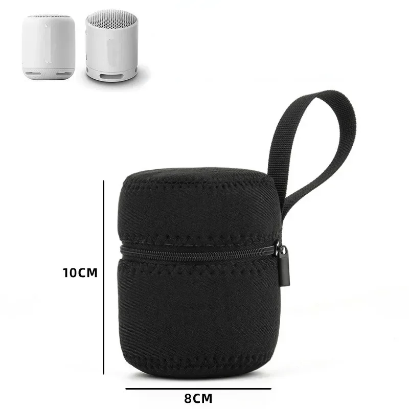 Tragbare Lautsprecher Fall Abdeckung Tauchen Material Audio Lagerung Tragetasche Kompatibel Für Srs-Xb10/Xb12/13 Wasserdichte Staubdicht Tasche