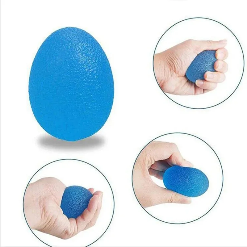 Hand Grip Egg Gripping Ball Finger Trainer Gym Fitness Home Exercise Equipment Antistress Handgrip Expander Muscle Strengthener