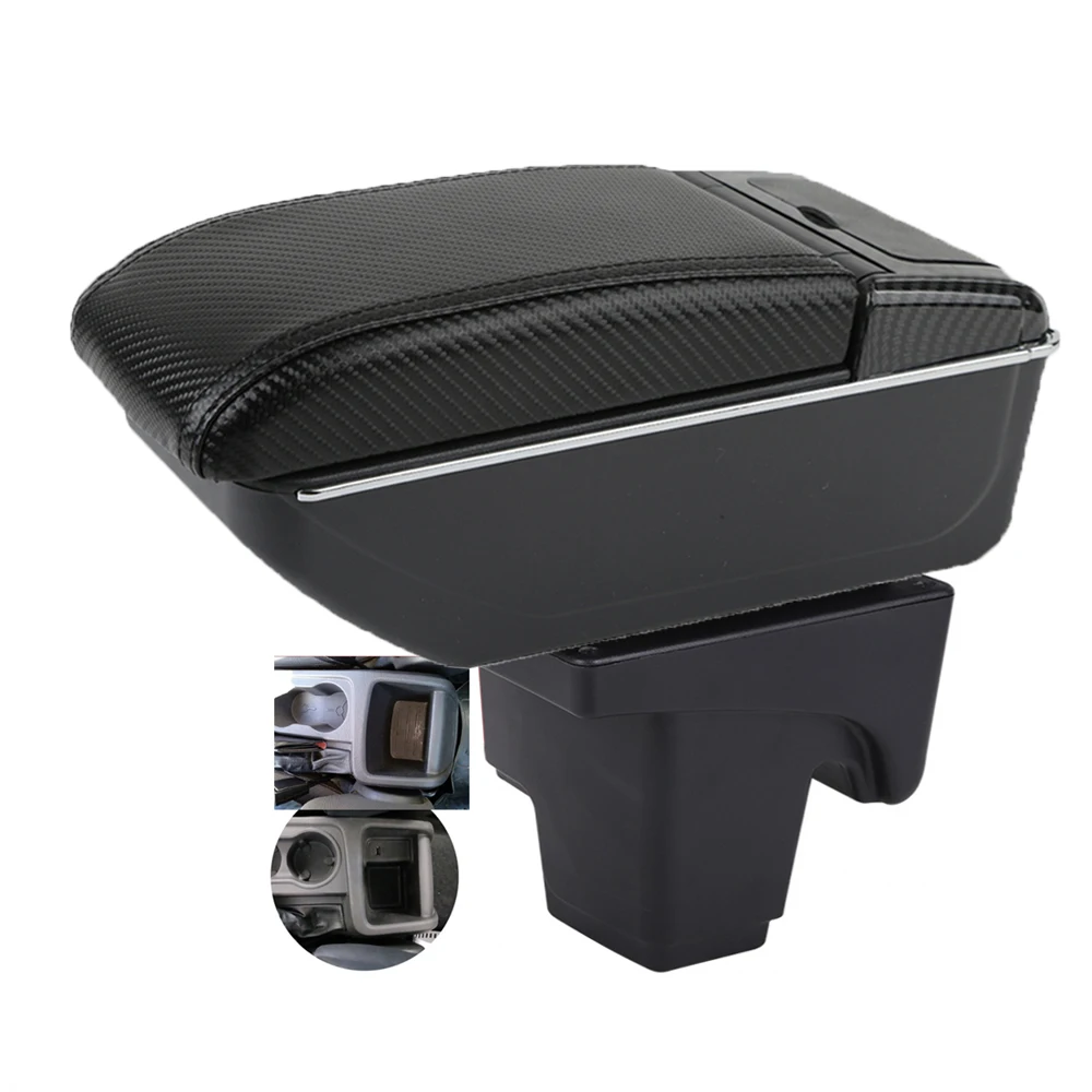 Car Ford Focus III 3 Armrest box central console storage case driver elbow support rest arm