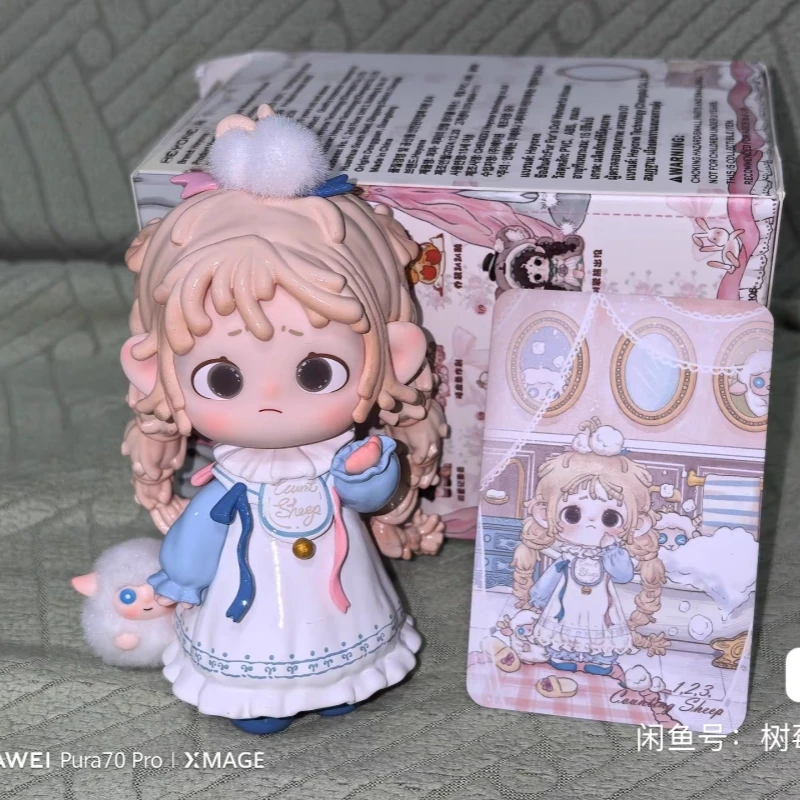 

Genuine Fu Fu V4 Blind Box Doll Miaomiao House Series Mysterious Surprise Box Figure Pvc Model Doll Toy Gifts Decoration Statue