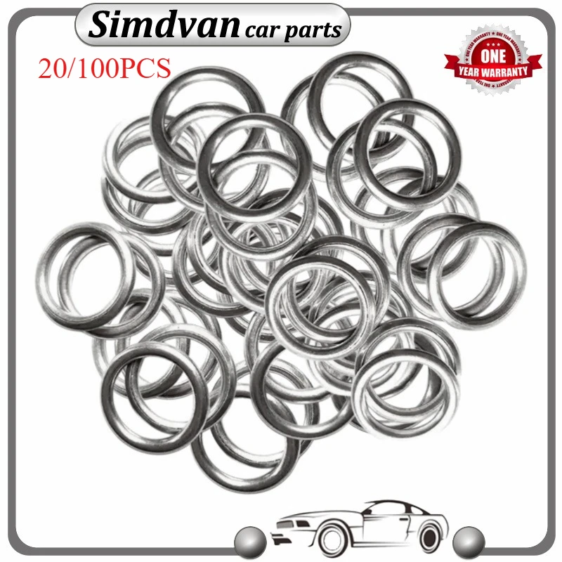 20/100PCS 11177-64010 1117764010 Fuel Injector Gasket for Nissan Mitsubishi Toyota Diesel Car 2C 3C 4M40 4D56 2L 3L