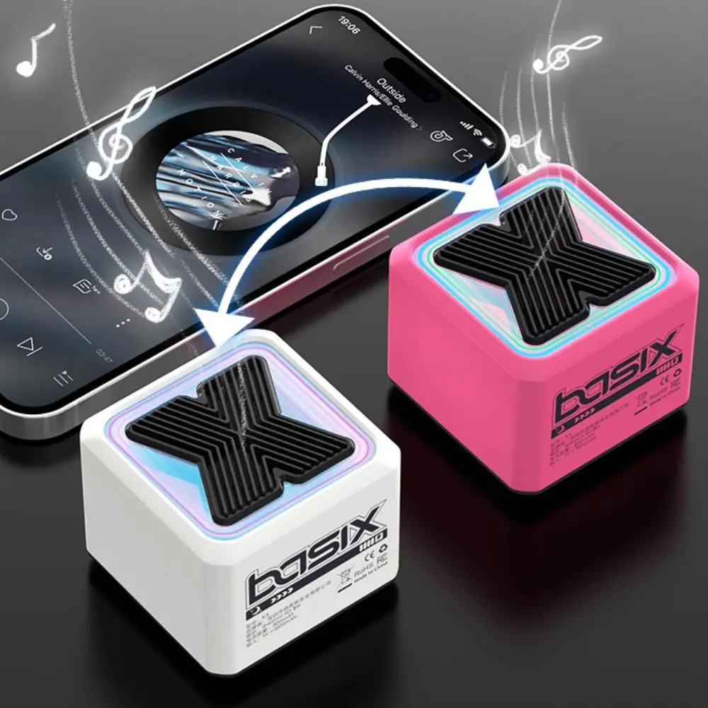 Loud Stereo Sound Mini Bluetooth Speaker Mini Size Portable Design Wireless Speaker Wireless Connectivity Surround Sound