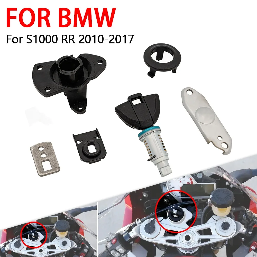 

Rear Passenger Seat Lock Core Key Set For BMW S1000RR S1000R S 1000 RR 2015 - 2018 Motorcycle Accessories