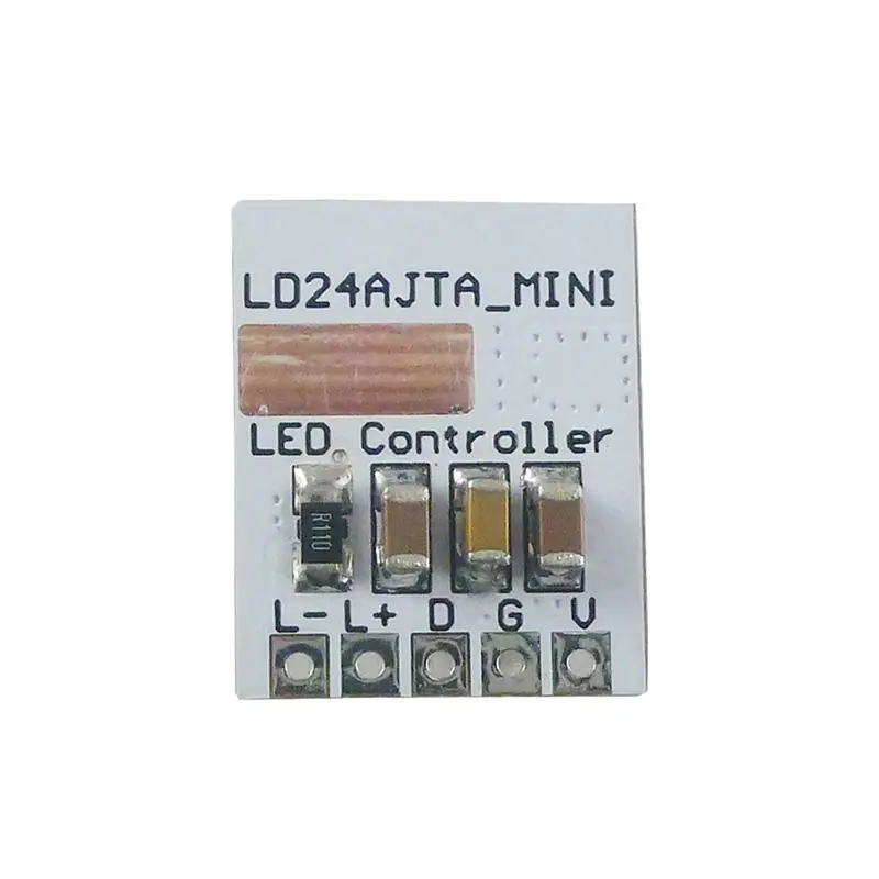 LD24AJTA_MINI DC 6-25V LED Dimming Control 0-910MA Constant Current Adjustable PWM LED Driver Board 10PCS-AT30