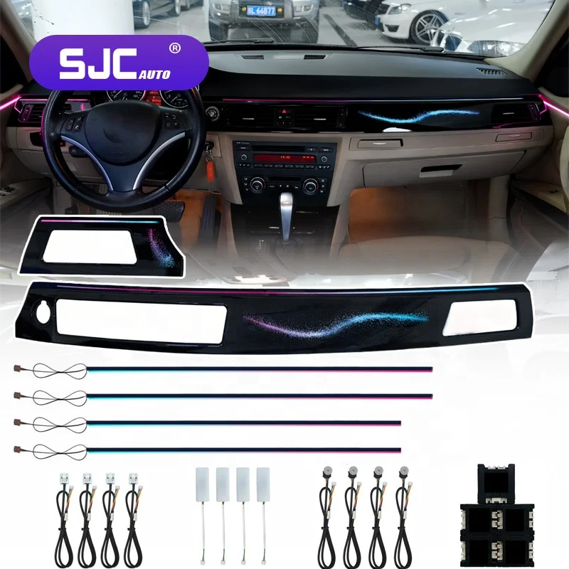 

SJC Car Ambient Lighting For BMW 3 Series E90 2005-2012 64-color LED Interior Starry Sky Dynamic Symphony Decorative Accessories