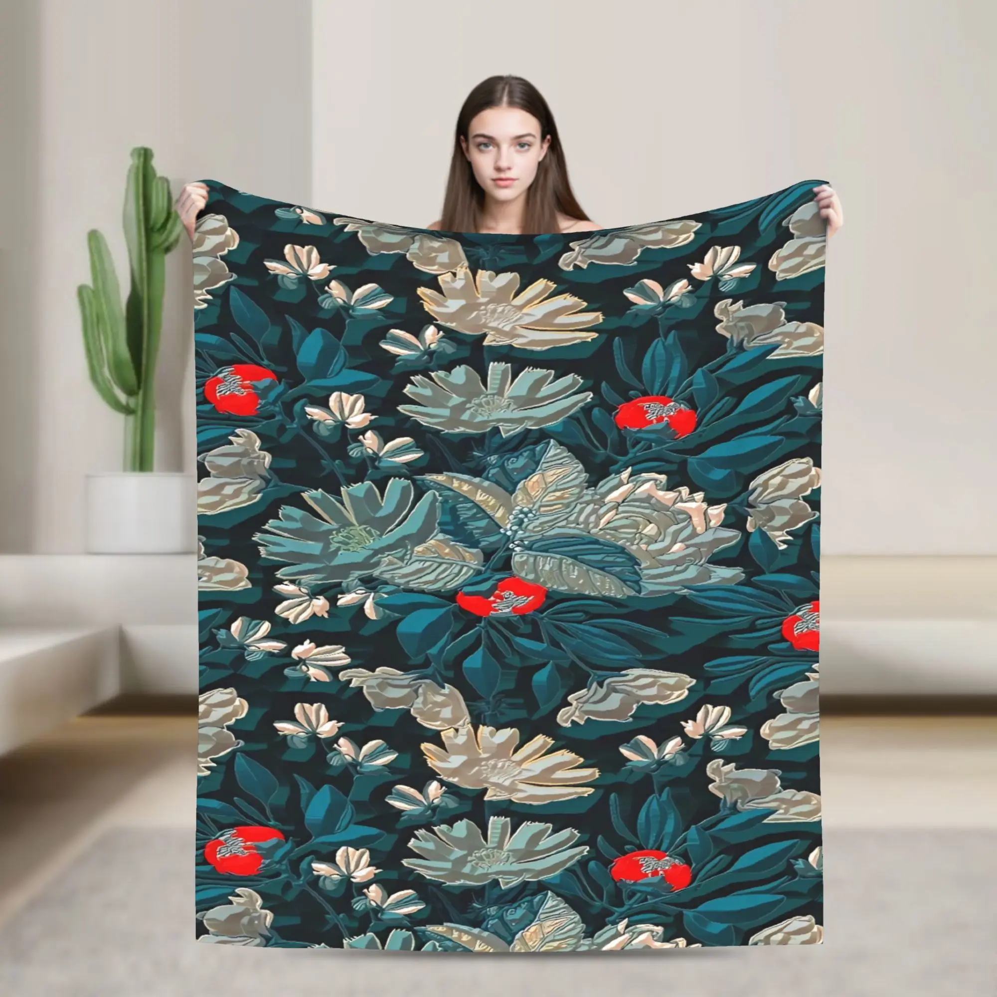 

Colorful Candy Balls Halloween Pattern Blanket Quality Warm Bedding Throws Winter Travel Office Outdoor Fluffy Bedspread