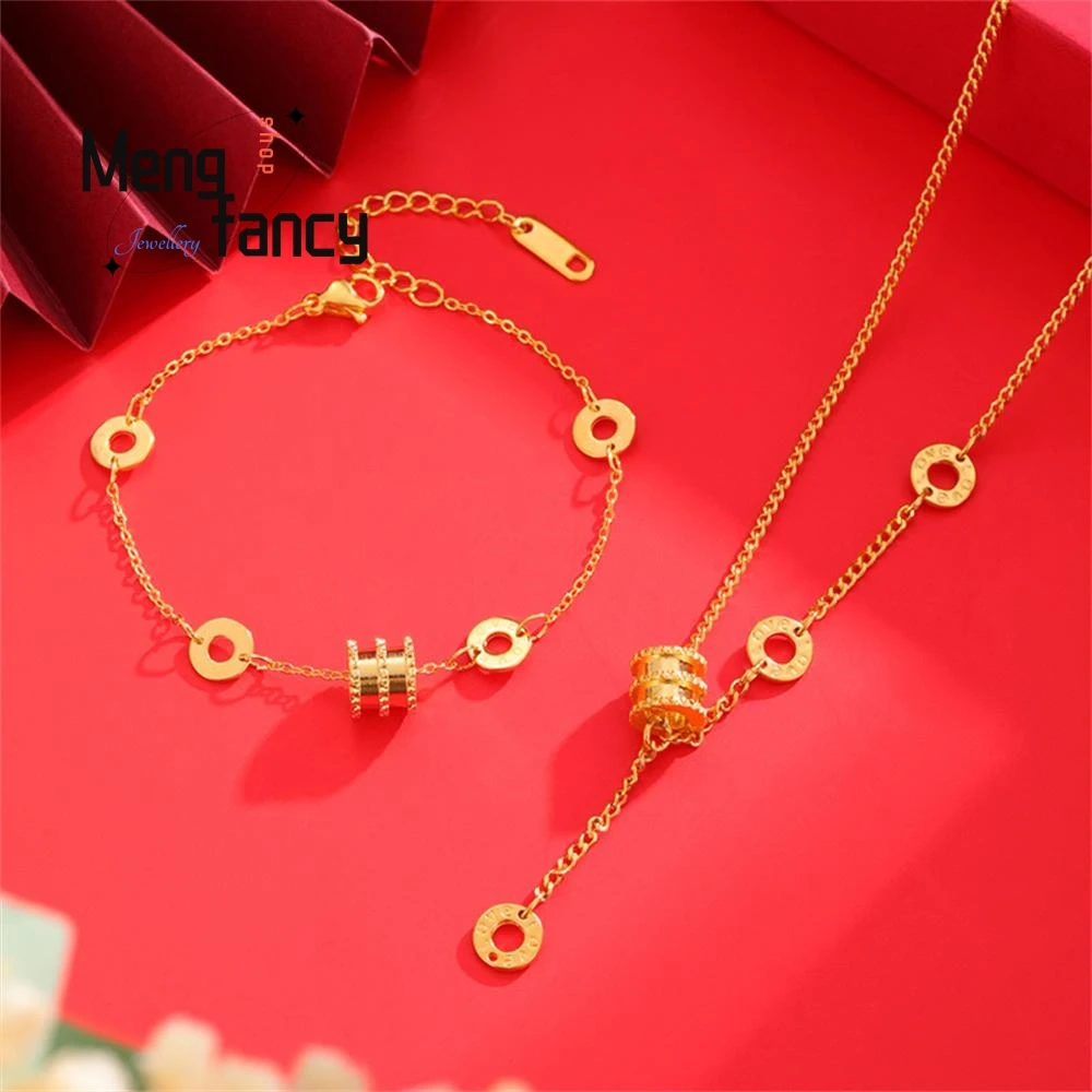 

Women's Bracelets Net Red Models Cold Wind Fashion Hundred With Light Luxury Collarbone Chain Jewelry Exquisite Holiday Gifts