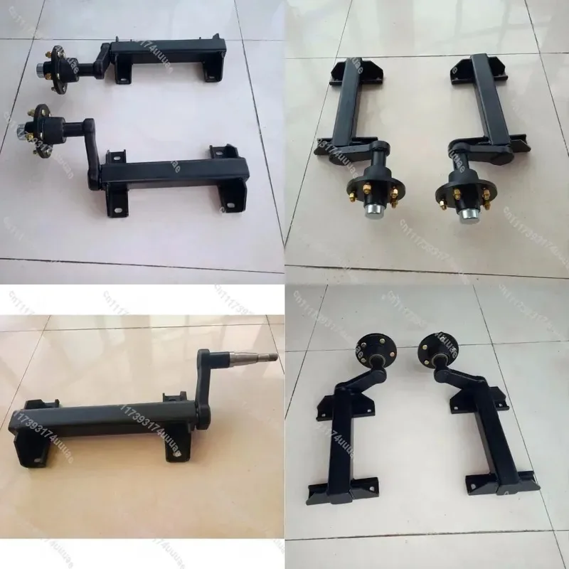 750kg Half Torsion Axle Without Brake Trailer Suspension Replacement Parts for Heavy Duty Utility Boat Caravan Camper DIY