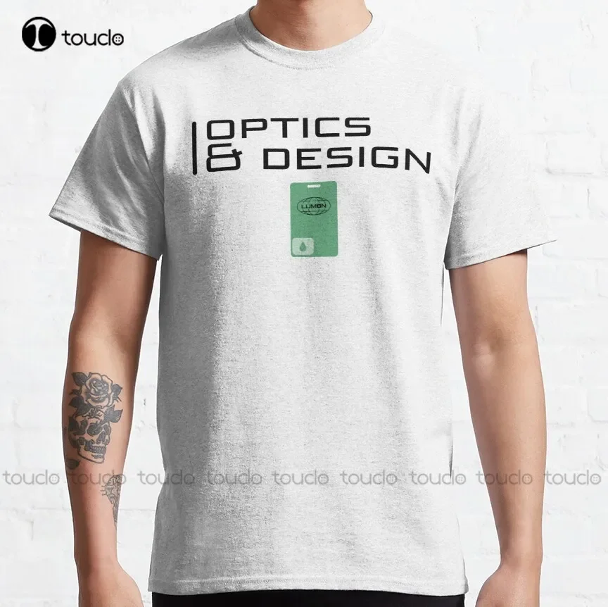

Severance Lumon Od Optics And Design Classic T-Shirt Red Tshirts For Women Custom Aldult Teen Unisex Digital Printing Tee Shirts