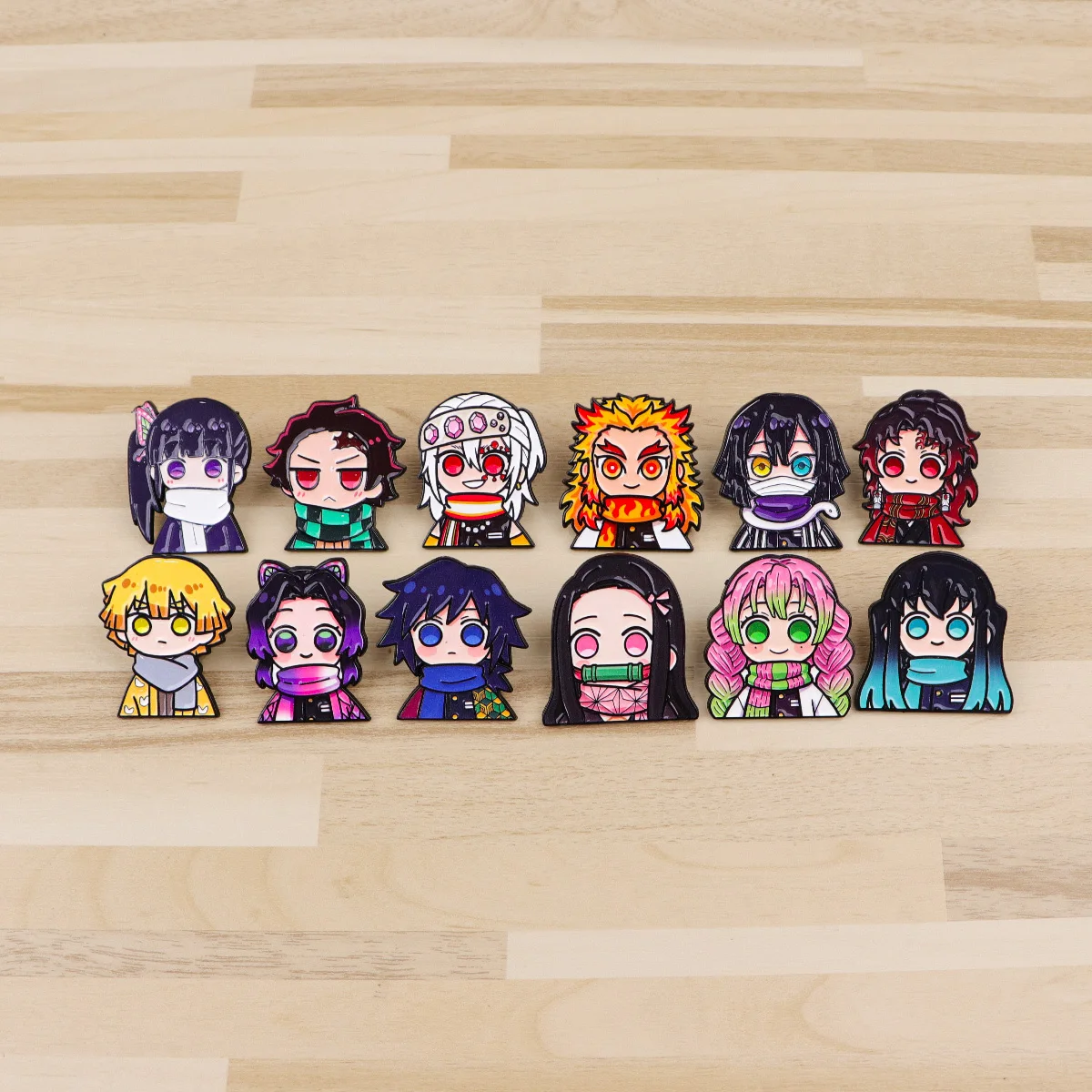 

Cute Boys Girls Enamel Pin Cartoon Ghost Badges on Backpack Manga Brooches Hat Lapel Pins Cosplay Accessories Toys Fans Gifts