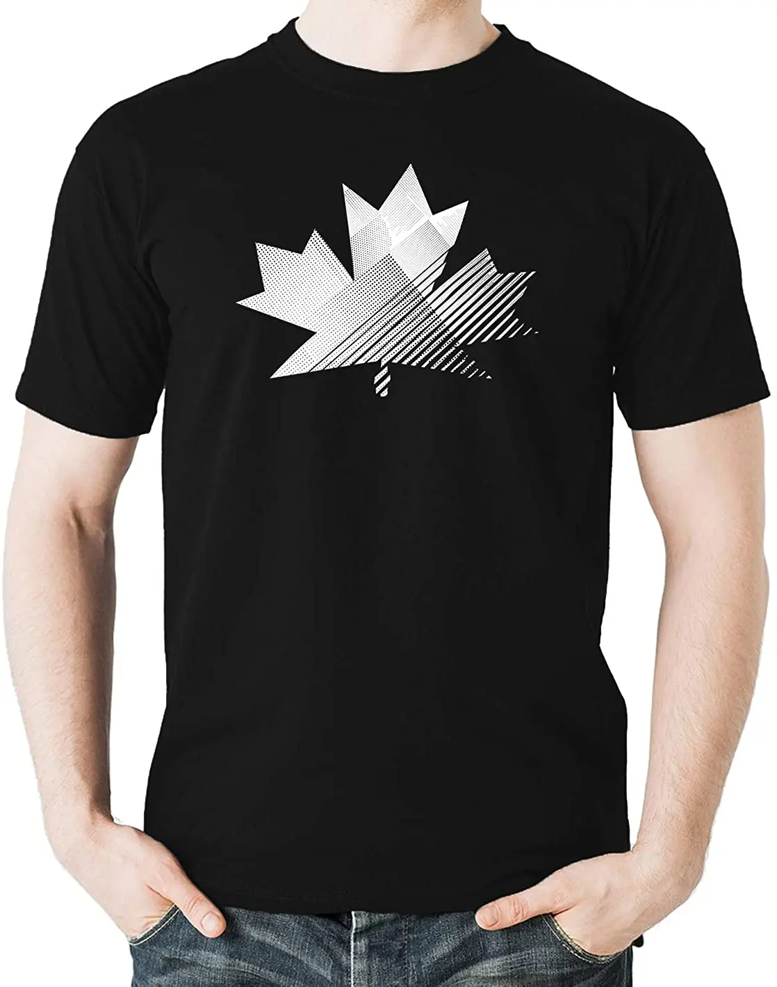 

Witty Fashions Canada Maple Leaf, 1st July Patriotic Canada Day Premium Cotton Short Sleeve O-Neck Mens T Shirt New S-3XL