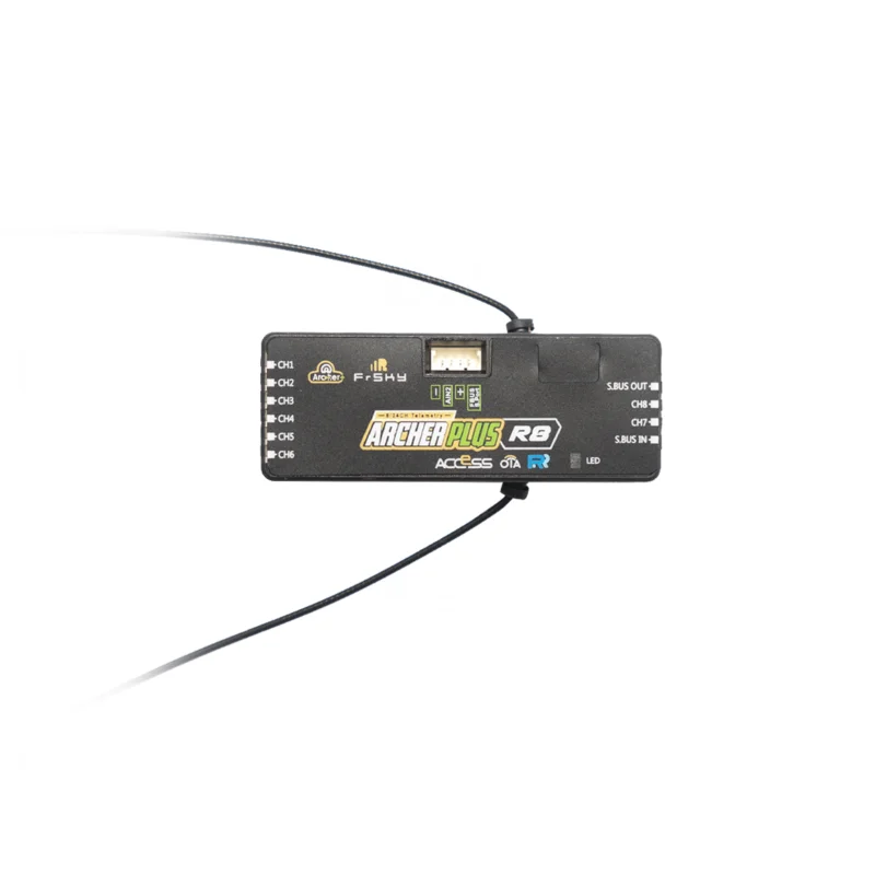 FrSky ARCHER PLUS R8 Receiver 8 high-precision PWM channel receivers support full-range signal strength