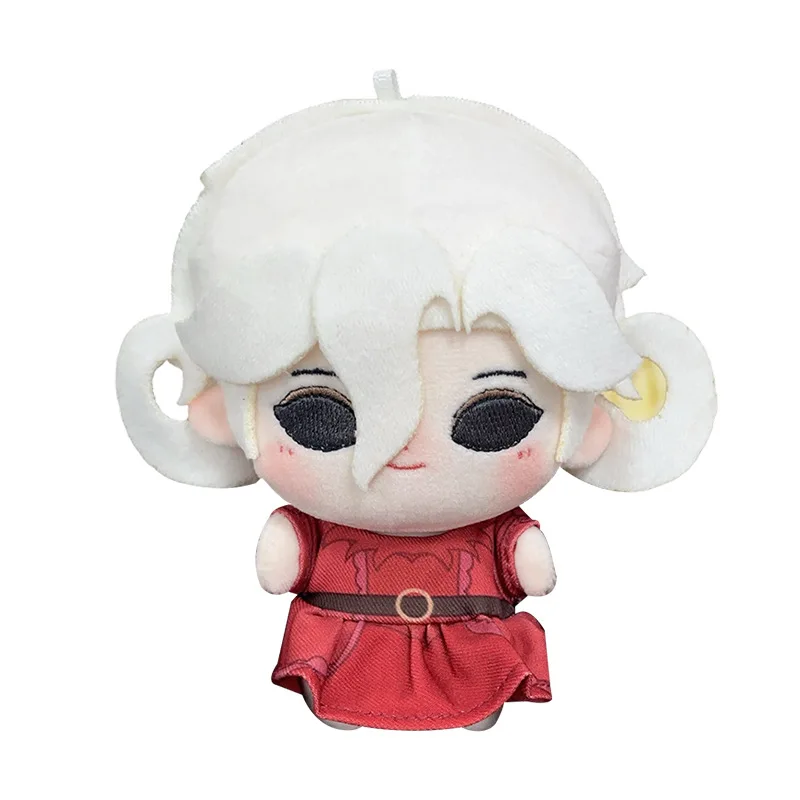 레드 레이디 10cm 코튼 인형 아이덴티티 V 게임 귀여운 플러시 토이 키체인 캐릭터 선물 팬들을 위한 수집품 파티 기념품 소프