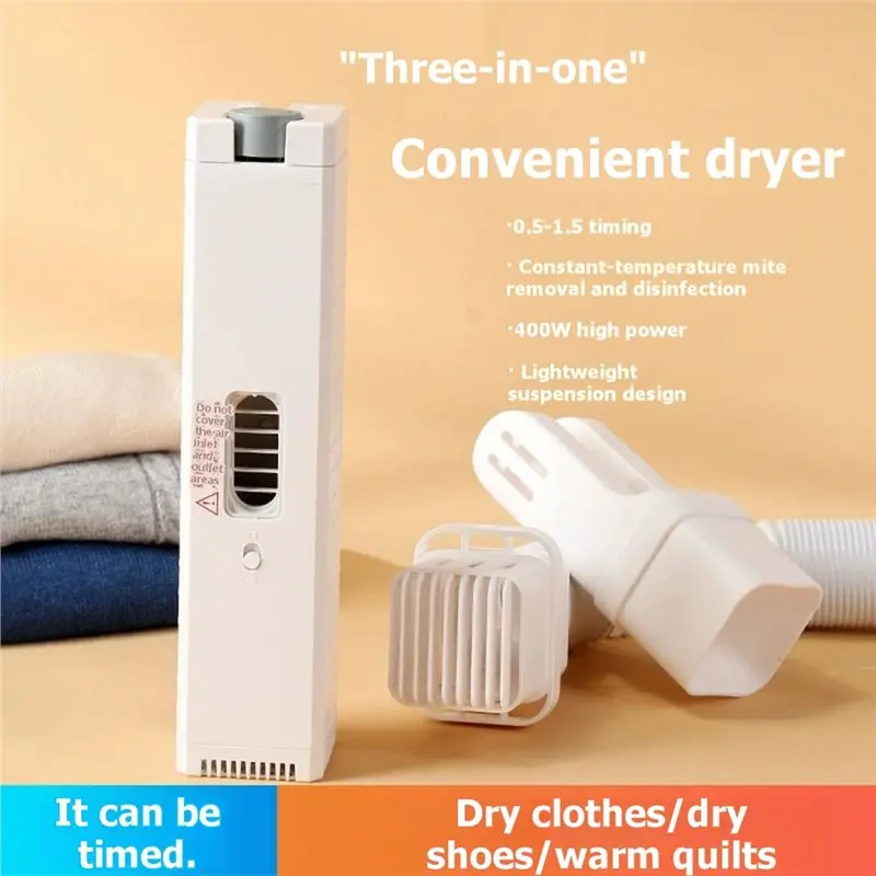 [A92P!】 Portable Clothes Dryer Timing Design Mini Clothes Drying Rack Household Travel Small Garment Dryer For Dormitory