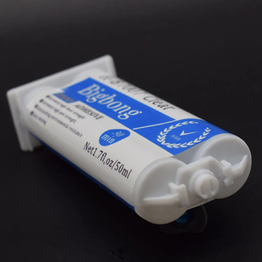 2 Stück Epoxidharz Klarer Dichtstoff AB-Kleber 50ml 1:1 Transparente Strukturklebstoffe 2-Komponenten Starke Epoxidharze zum Verkleben von Holz, Metall, Glas – Detail 7