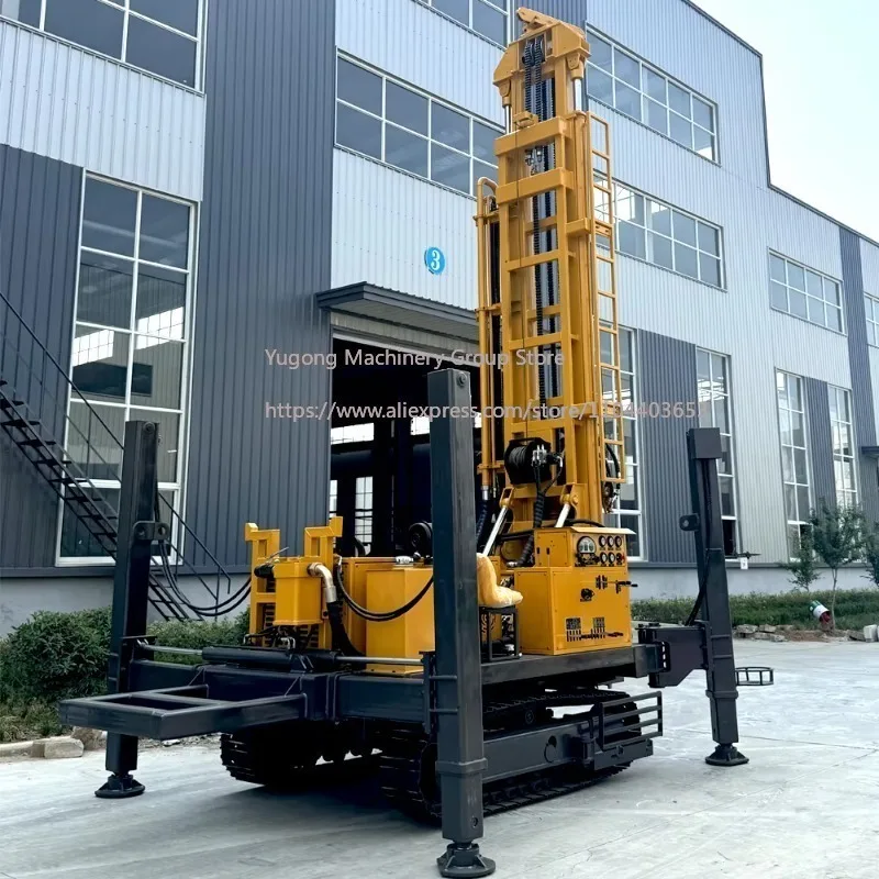 Efficient Reverse Circulation Drilling Rigs for 400m Gas Lift Reverse Circulation RC Full Hydraulic Drilling Rig