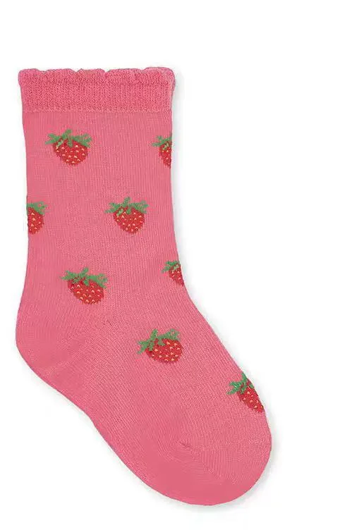 2025 جديد الأطفال الجوارب Kawaii الكرز طفل الفتيات الجوارب القطنية الفتيان الرياضة منتصف جوارب أنبوبية اكسسوارات الأطفال #4