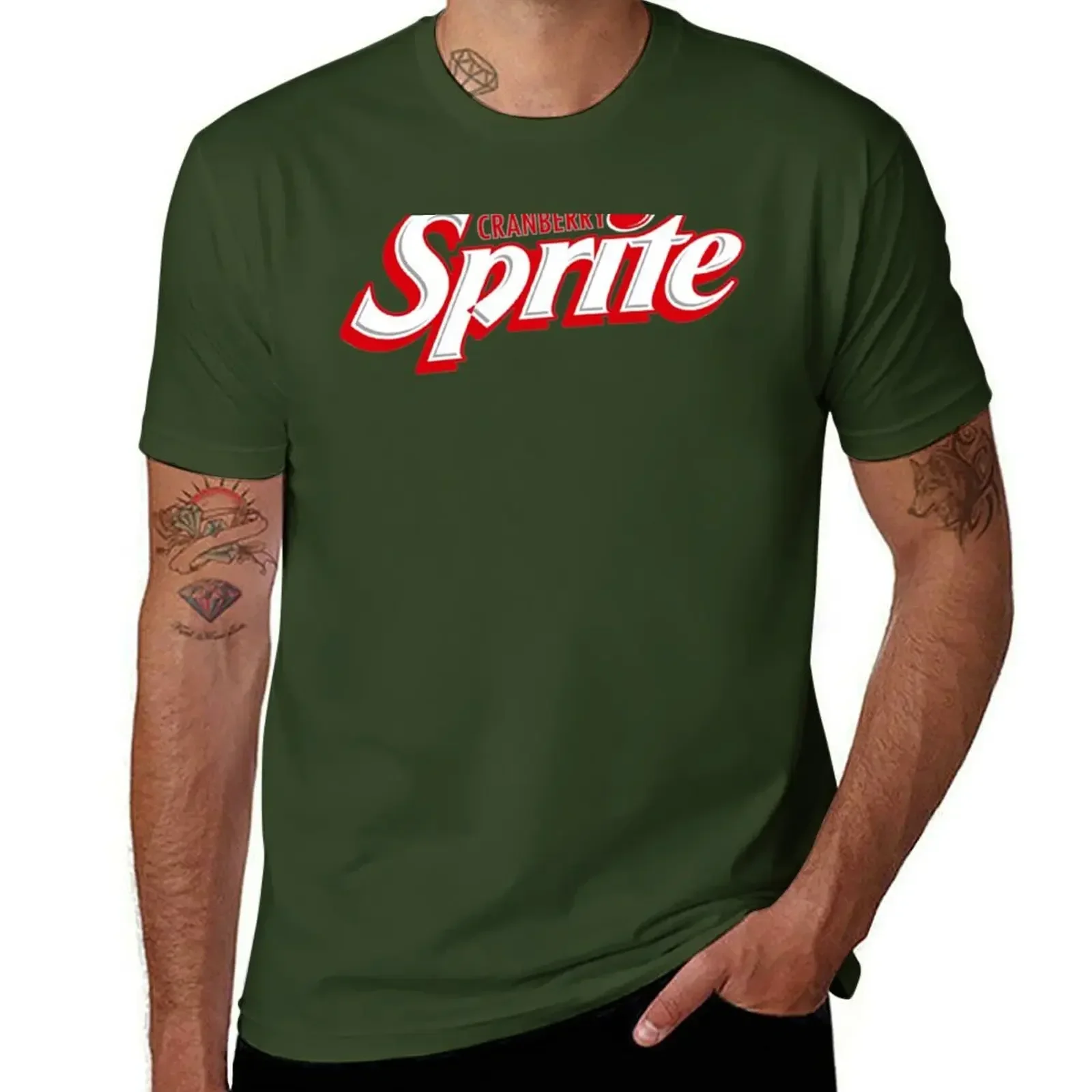 BEST SELLER - Sprite Cranberry Merchandise T-Shirt vintage graphic tee anime t shirts plus sizes t shirts for men pack