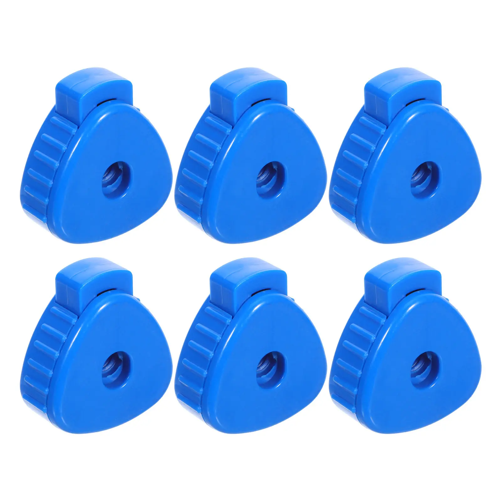 6Pcs Plastic Cymbal Quick Release Caps 6-8Mm for Jazz Drum Kits Universal Drum Hardware Fast Secure Fit Lightweight Cymbal Stand