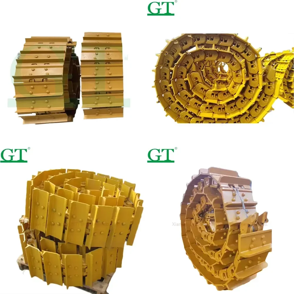 【2026 Hot Selling】 Excavator Bulldozer Undercarriage Parts Oil Track Chains Track Link Shoe Assy D4D D6T D8N E320 PC200 PC800