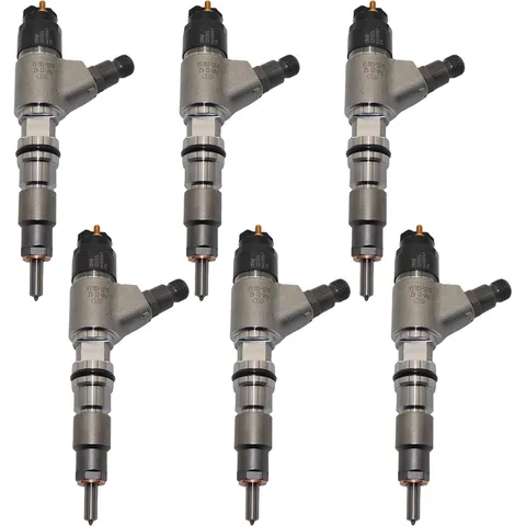Комплект из 6 топливных форсунок FIB1648LW для Caterpillar CAT CS78B, CS74B, CP74B, CS68B, CS56B, CS14, CP76B, CS79B, CP68B, CP56B (для дорожной техники)