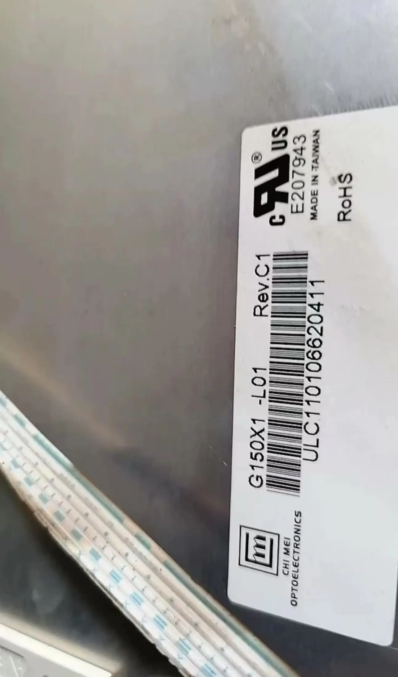 Tela LCD original de 15" G150X1-L01