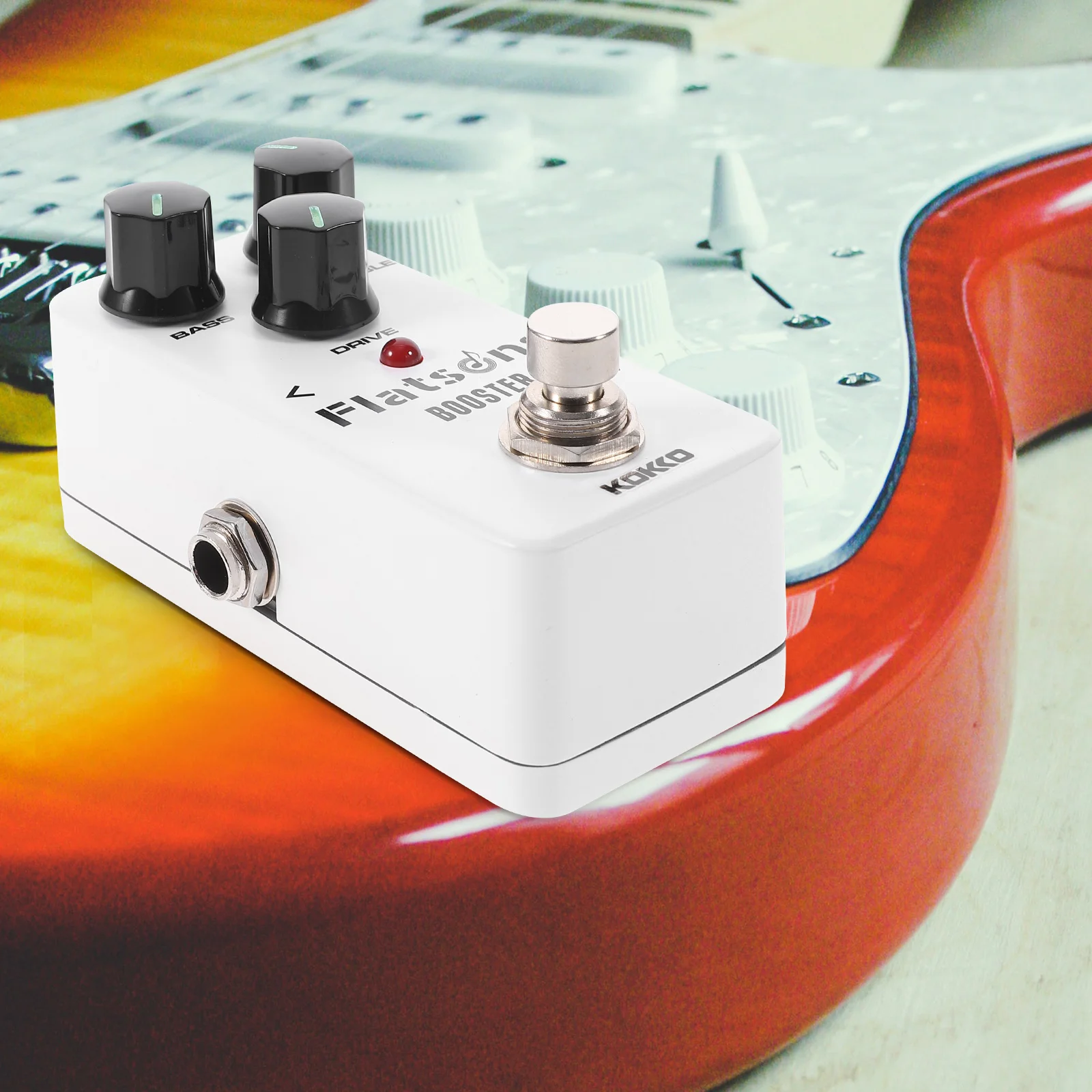 

Bypass Guitar Effect Pedal Stompbox Sound Device with Aluminum Shell