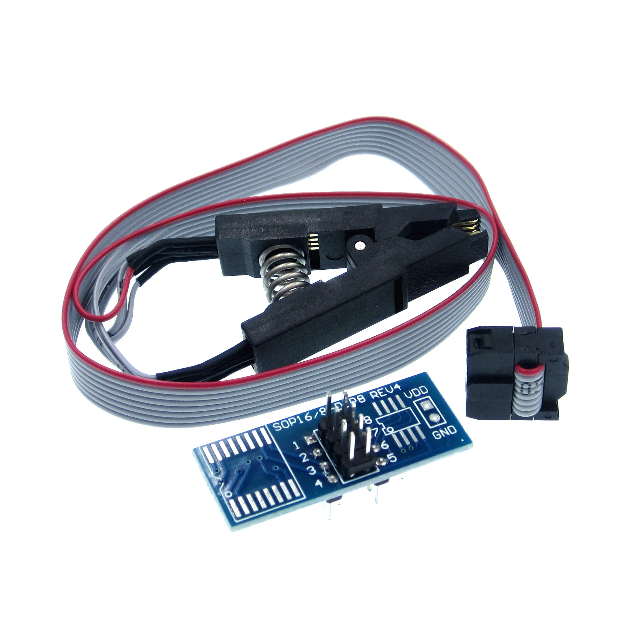 مجموعة واحدة من برنامج USB SPI عالي السرعة EZP2010 + مقبس مقاطع اختبار IC