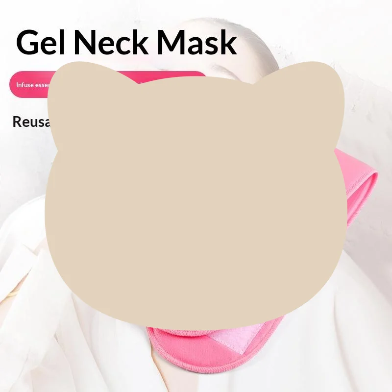 1Pc Beauty Skin Neck Care Women's Neck Mask Silicone Gel Anti Aging Patch For Neck Mask SPA Neck Wrap Mask Moisturizing Belt