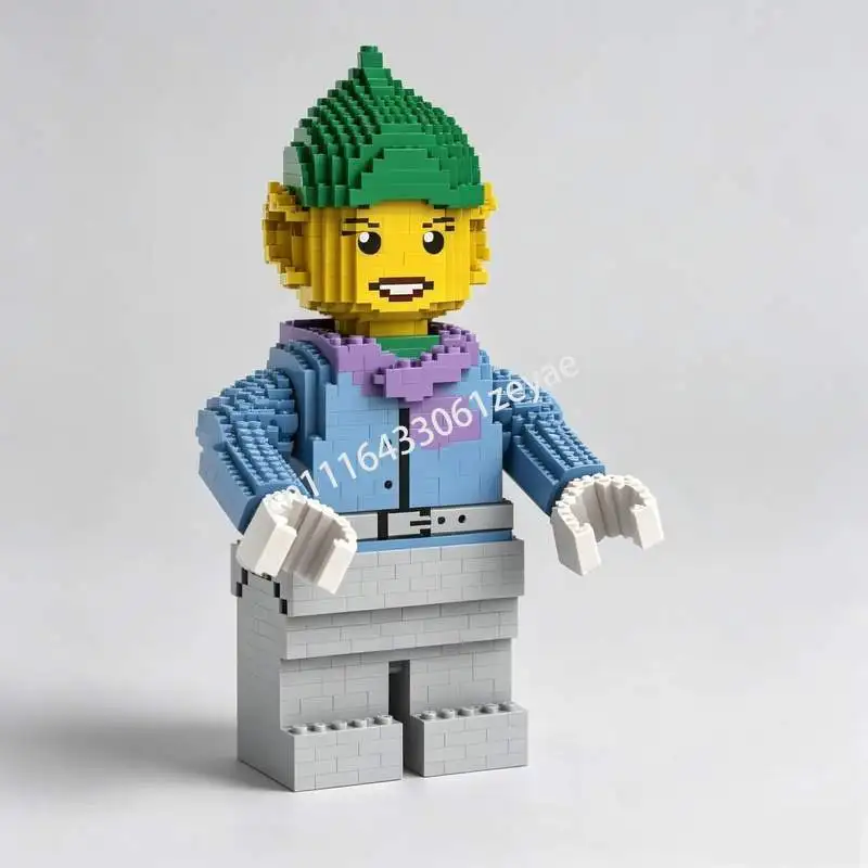 2183PCS Elf Fantasy Character Large Figure MOC Model Custom Puzzles Architecture DIY Education Assembly Toy Creative Gift Blocks