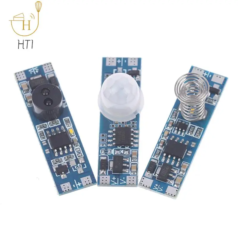 5v 12v 24v 4A Turn On/off Dimmable Touchless Ir Hand Sweep Wave Wardobe Cabinet PIR Induction Sensor Switch