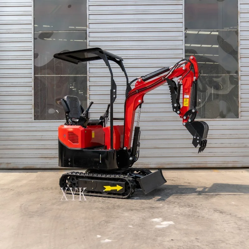 FOB Price Deposit Hydraulic Mini Excavator Multifunctional  Agricultural Digger Farm Orchard Land Digging Trenching Equipment