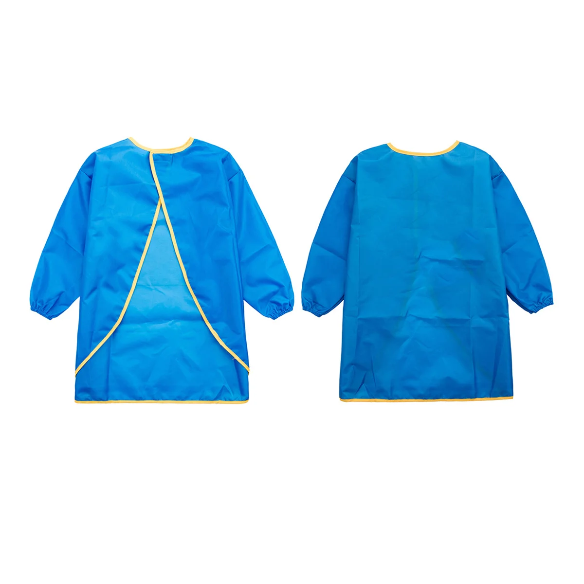 

Children's Waterproof Art Smock Painting Apron Long Sleeve 130-150Cm Green Reusable Quick Dry Drawing Craft Protection