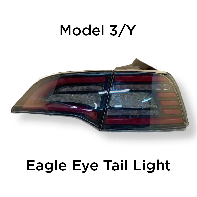 Evoffer Model 3 / Y Eagle Eye Tail Lights Led Brake Light For Car Taillight 2017-2023